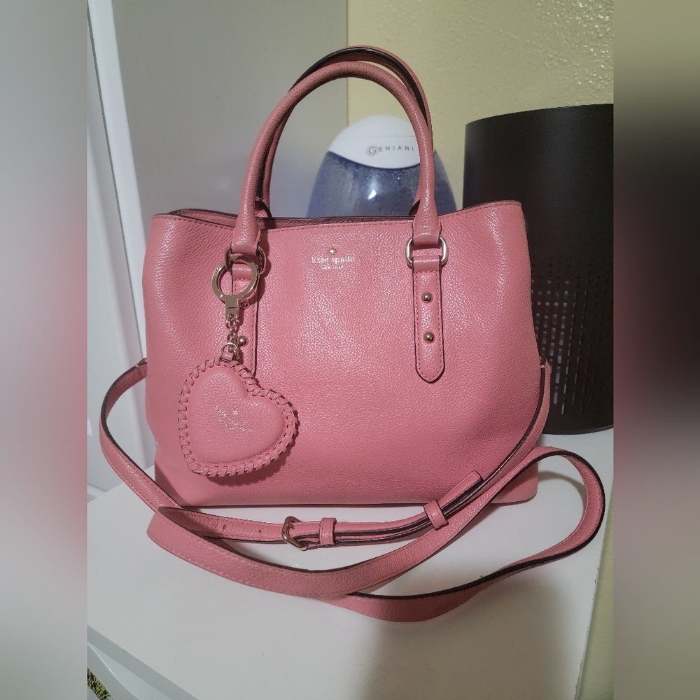 Kate Spade Larchmont Avenue Evangelie Leather Handbag